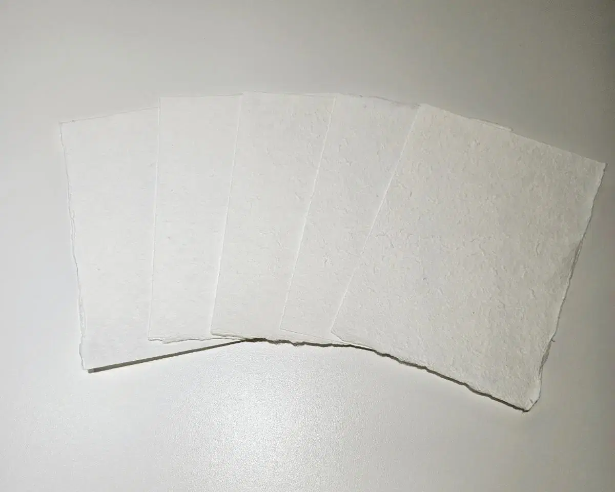 5 sheets of thick han paper
