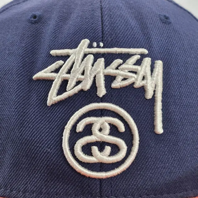 [F] Stussy 스투시 네이비 스냅백