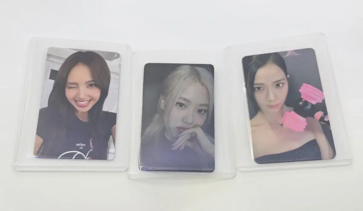 Black Pink Concert lightstick lisa rose jisoo photocard WTS