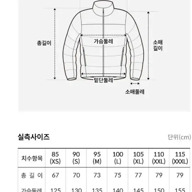 노스페이스 퀀텀 엘버런 다운 자켓(NJ1DP54J)