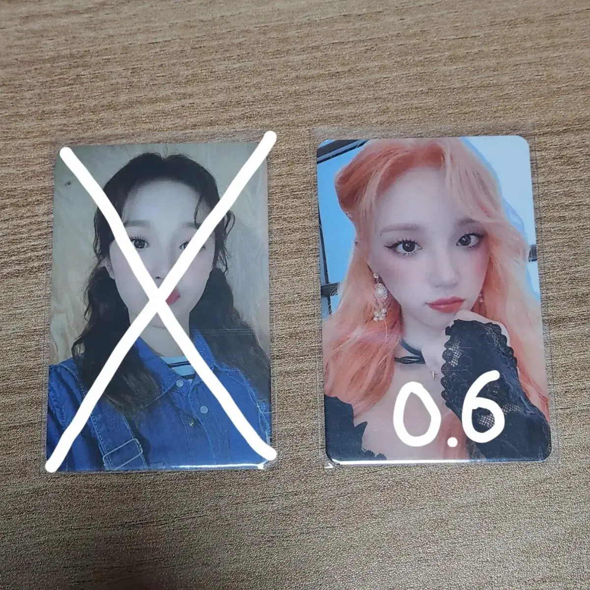 Idle gidle yuqi photocard [2021 seasons greetings pre-order benefit, nude]