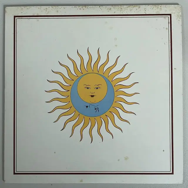 King Crimson 일본초반 LP Larks Tongues