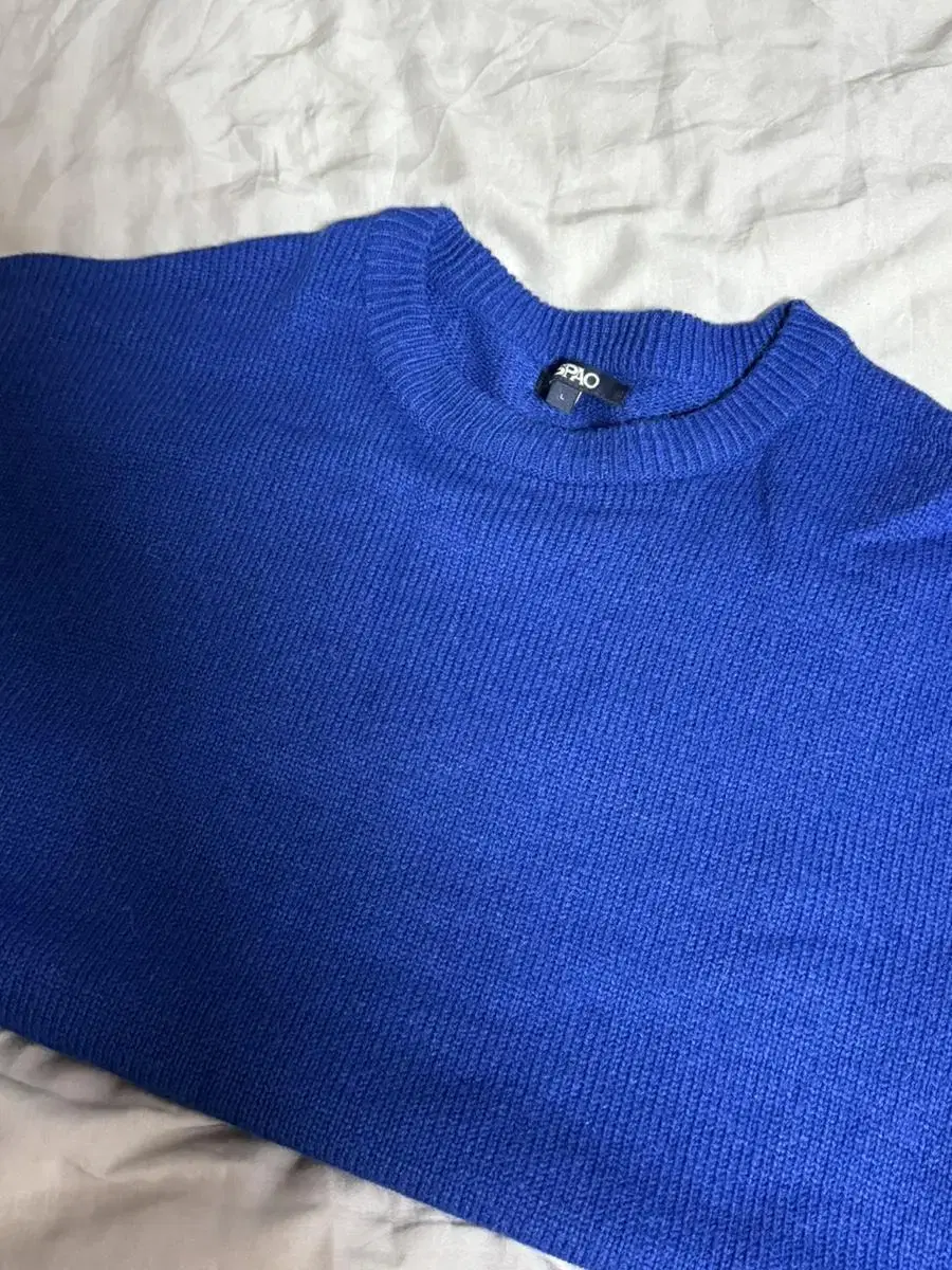 Spao blue knit L