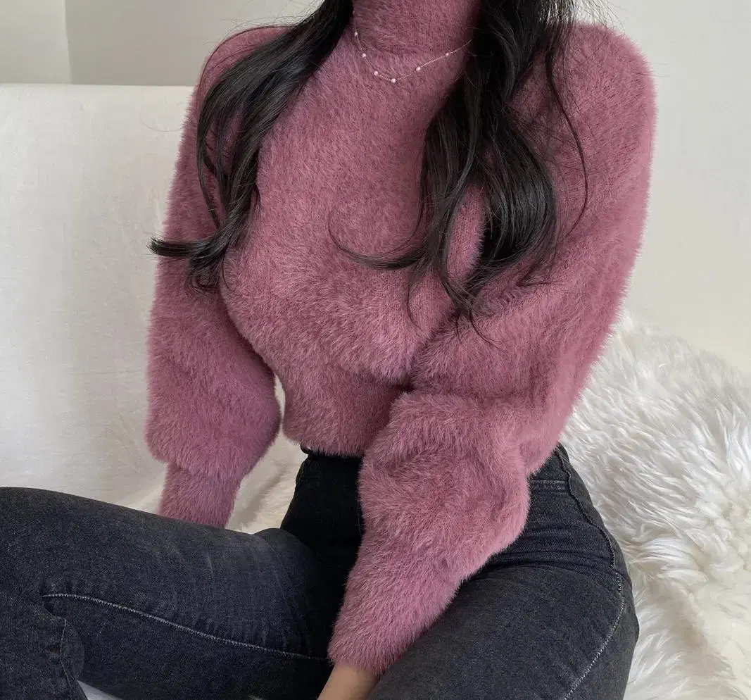 Angora Crop Knit