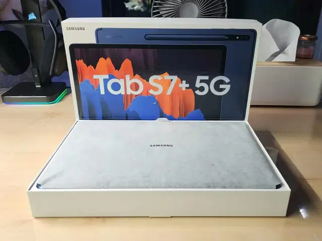 [상태양호] 갤럭시 탭 S7+ 512GB 셀룰러 / 케이스 판매합니다