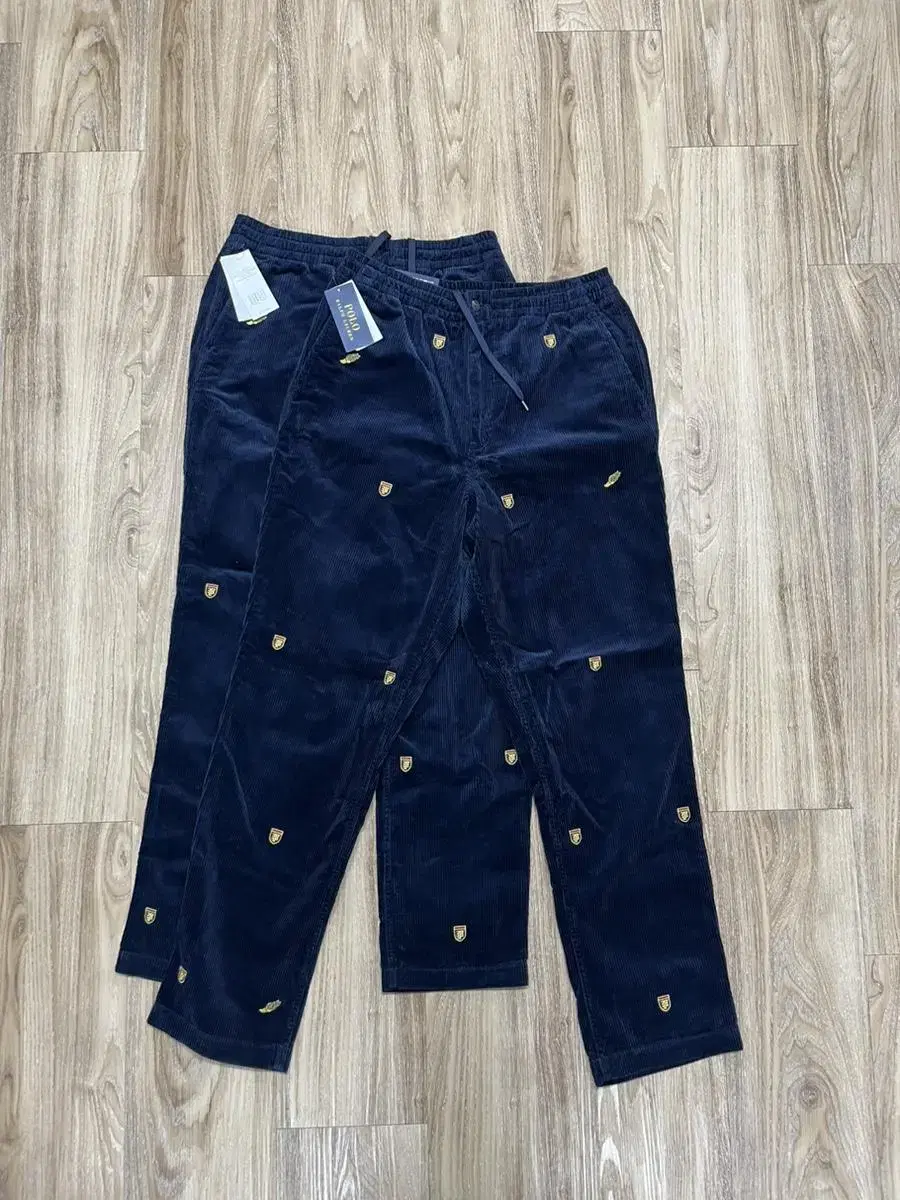 (New)Polo Ralph Lauren Embroidered Corduroy Prester Pants M/L