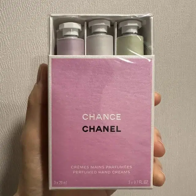 샤넬 신상 샹스 핸드크림 20ml*3