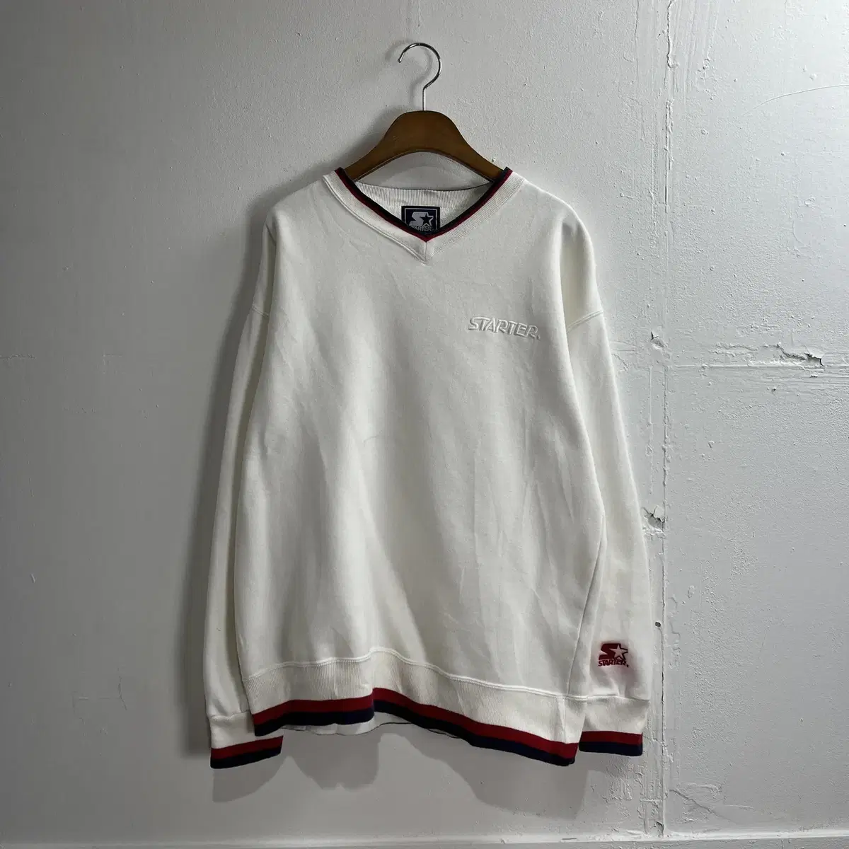 Vintage Starter V-Neck Sweatshirt