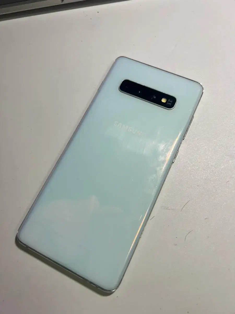 갤럭시 s10+ 프리즘화이트 19년도 128GB