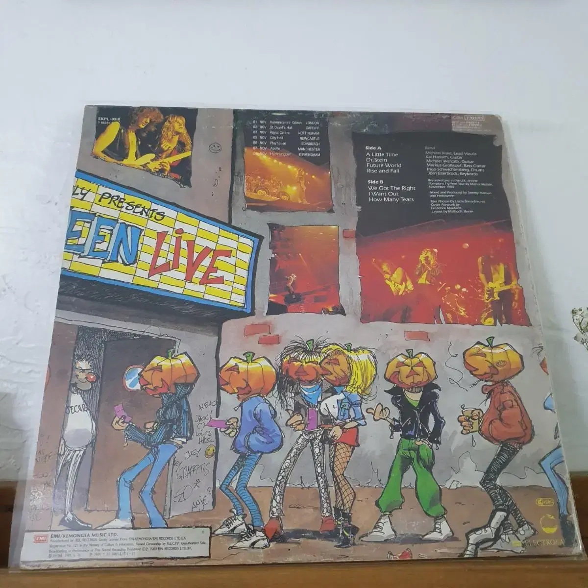 헬로윈 LP  1989