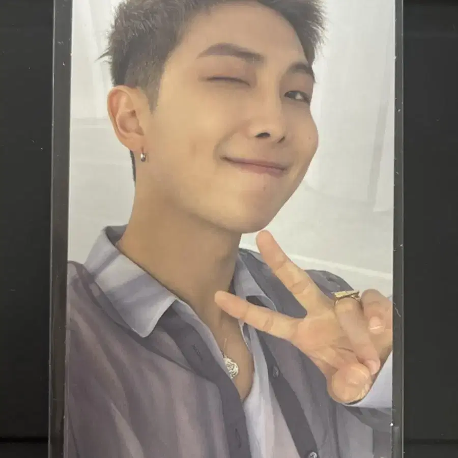 방탄 남준 proof 포카