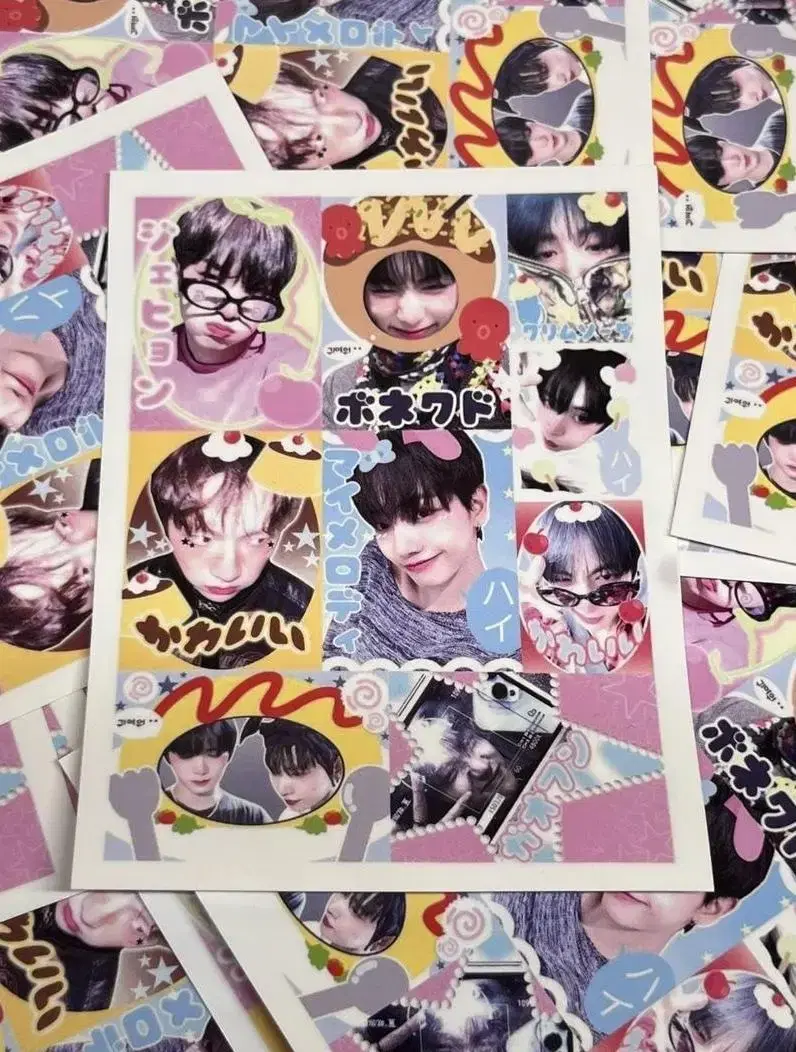 Sell secondary) boynextdoor jaehyun taesan woonhak purikura unofficial goods Stickers