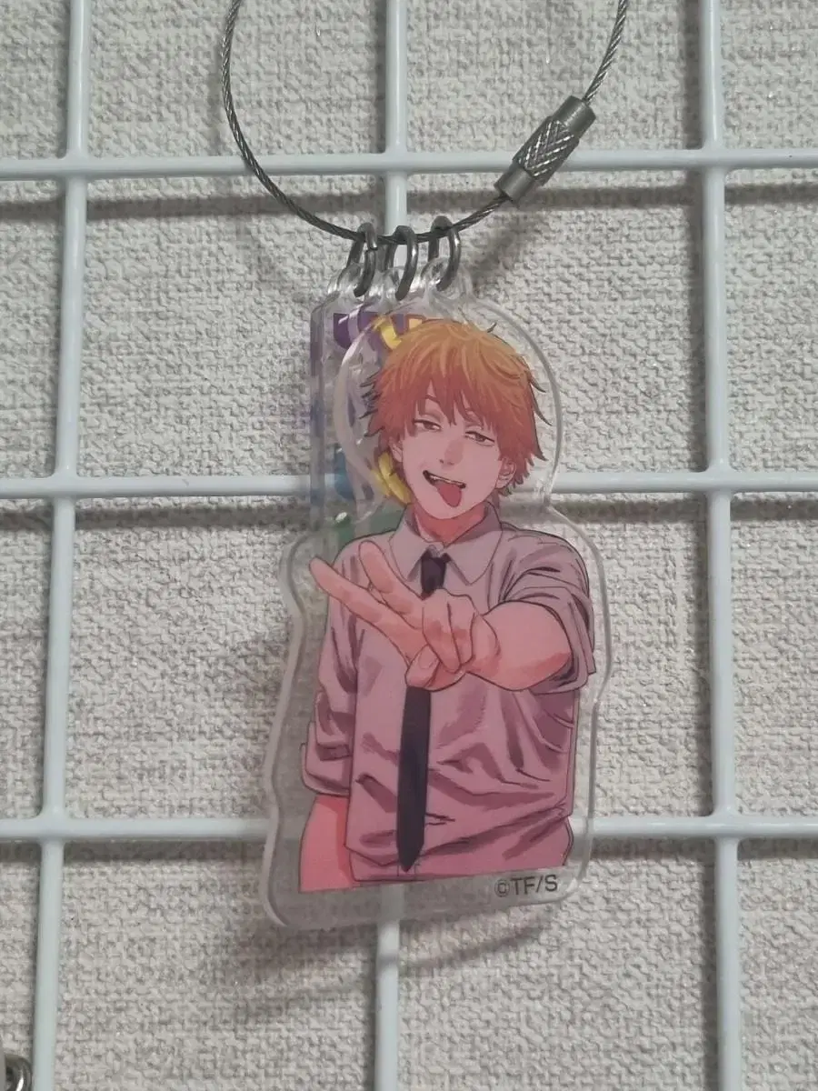 쿨거시반택포!! Chainsaw Man 덴지 acrylic keyring 팝니다