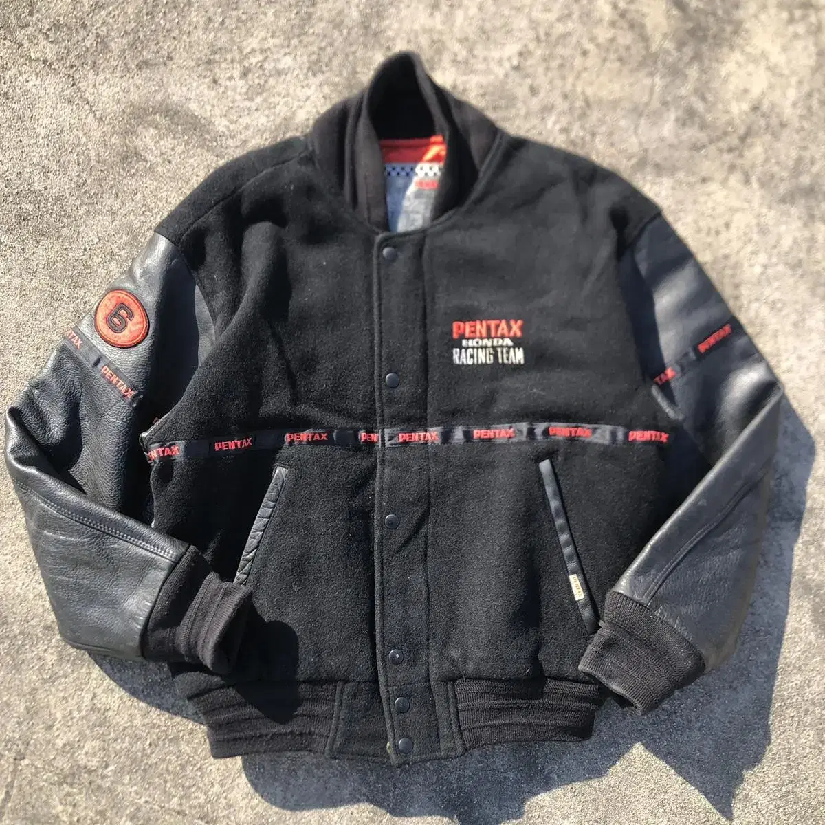 [L] Honda Honda Motorcycle Varsity Jacket