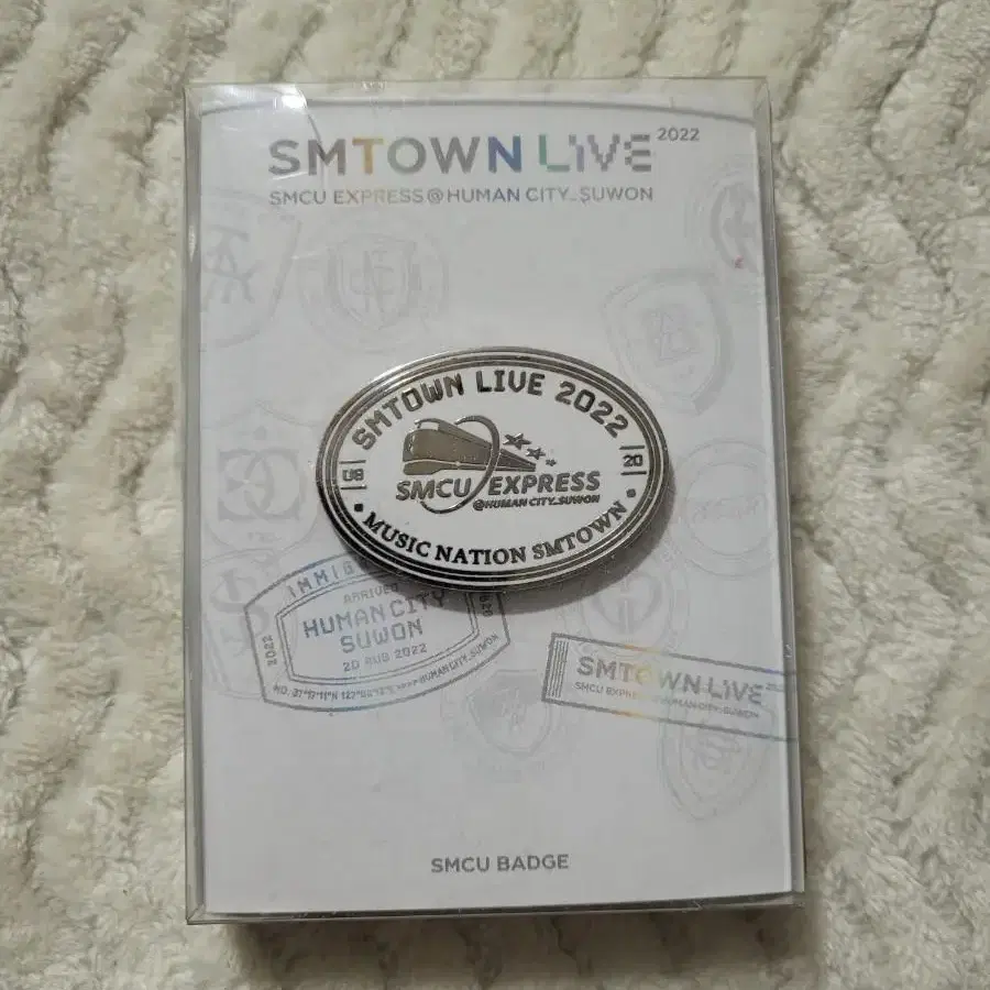 smcu 뱃지 에스엠타운 라이브 2022 smtown live