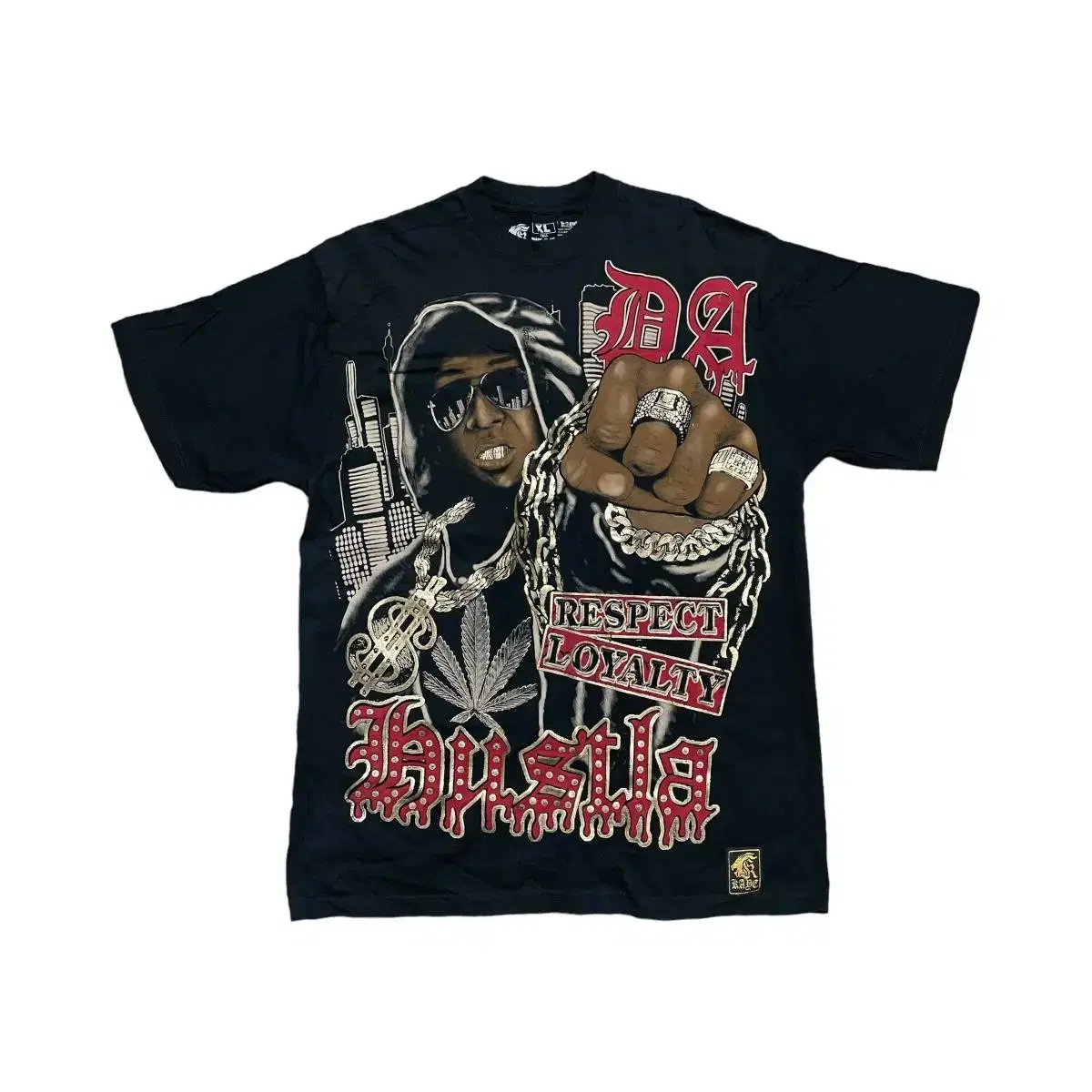 Kade Black Lil Wayne Hip Hop Vahn Shortie XL