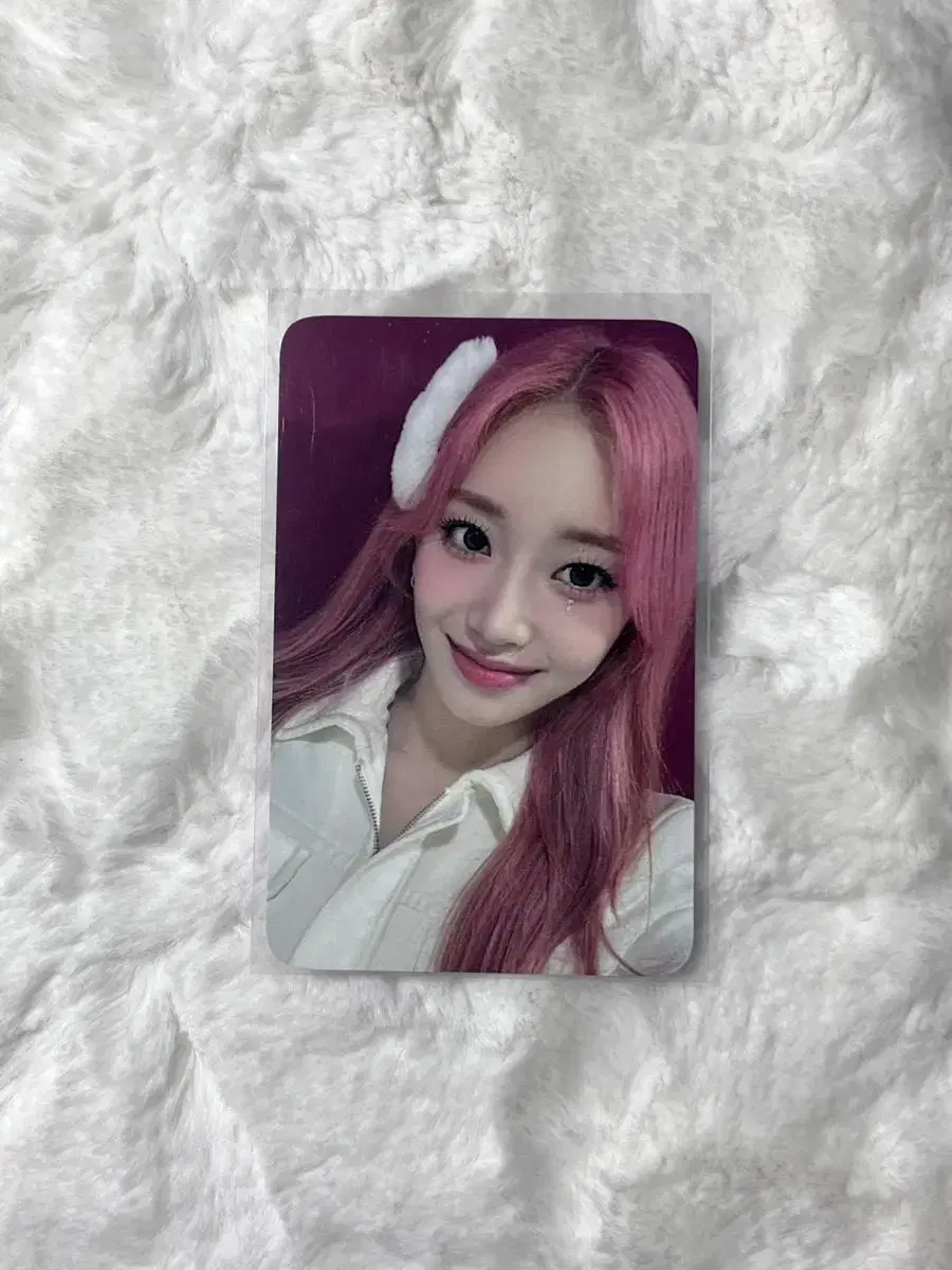 Everline sumin photocard wts / unreleased photocard teddybearheadpinstayc