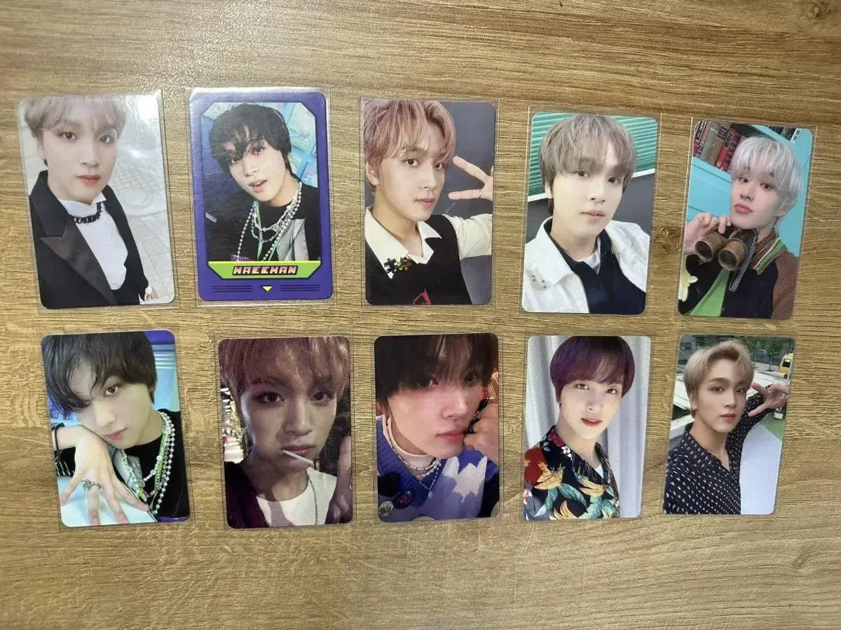 NCT haechan jungwoo taeyong yuta taeil photocard bulk WTS