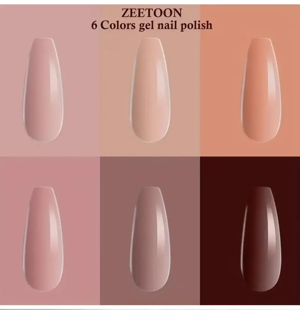 Sell 6 types of self-nail polish