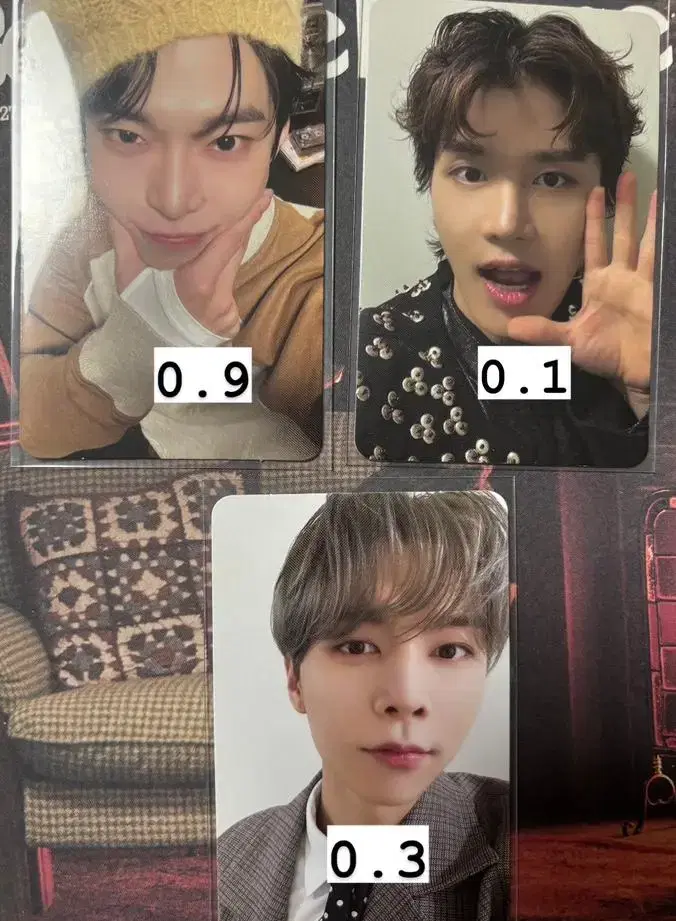 nct 127 photocard nct videarformy unreleased photocard doyoung taeil johnny makestar