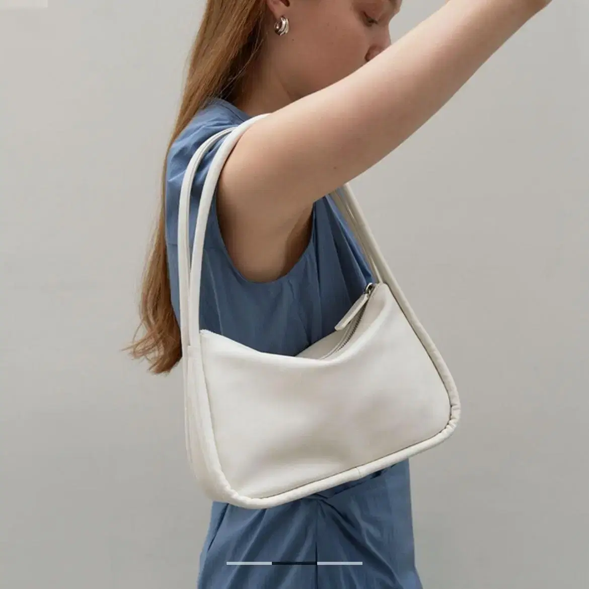 여밈 mini ridge bag (cream)