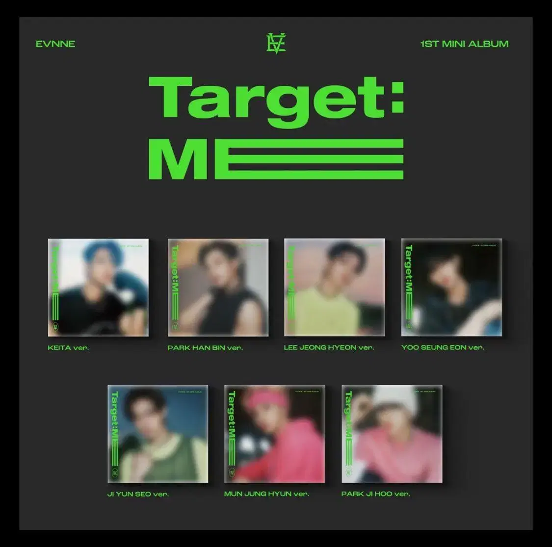 Evnne targetmi digipack sealed album wts!