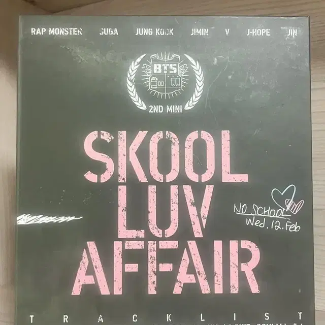 방탄 BTS SKOOLLUVAFFAIR앨범 포토북,CD만있어용