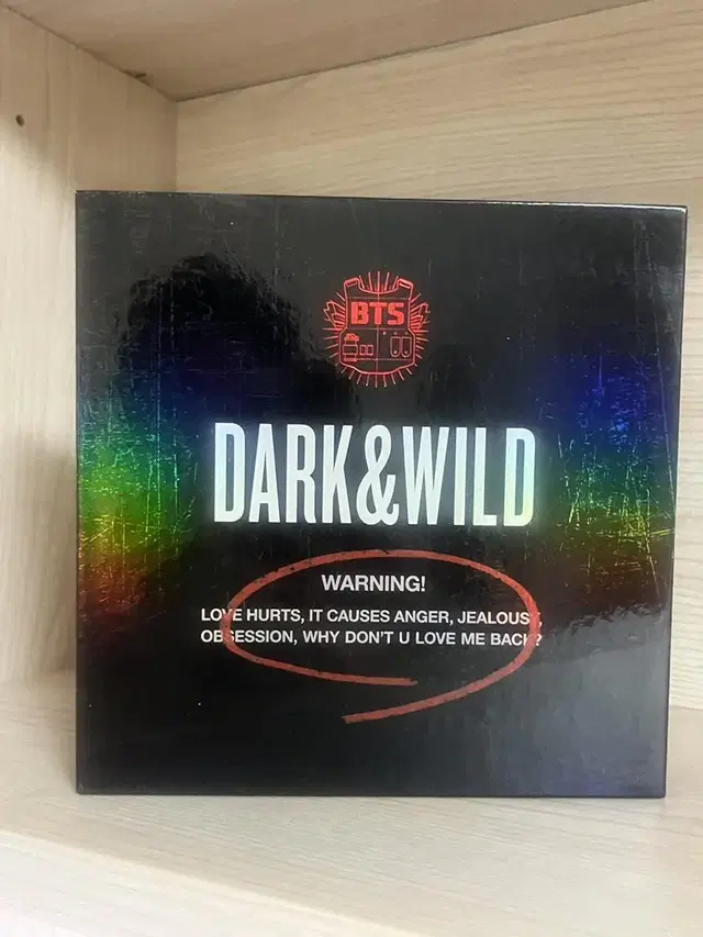 방탄 BTS 정규1집 DARK&WILD앨범 포토북,CD만!