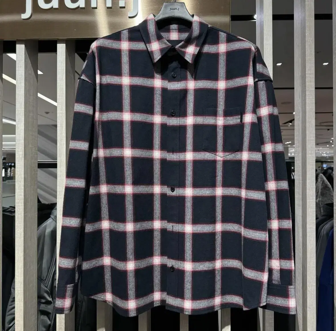 (48,50) Junji JUNJ / Check Shirt