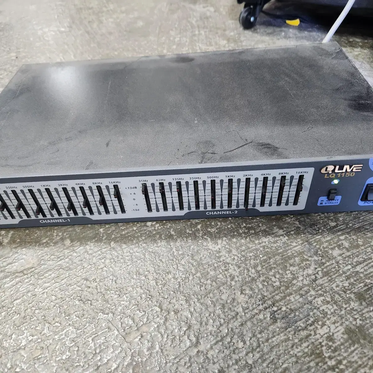 LIVE LQ1150 STEREO GRAPHIC EQUALIZER 이큐