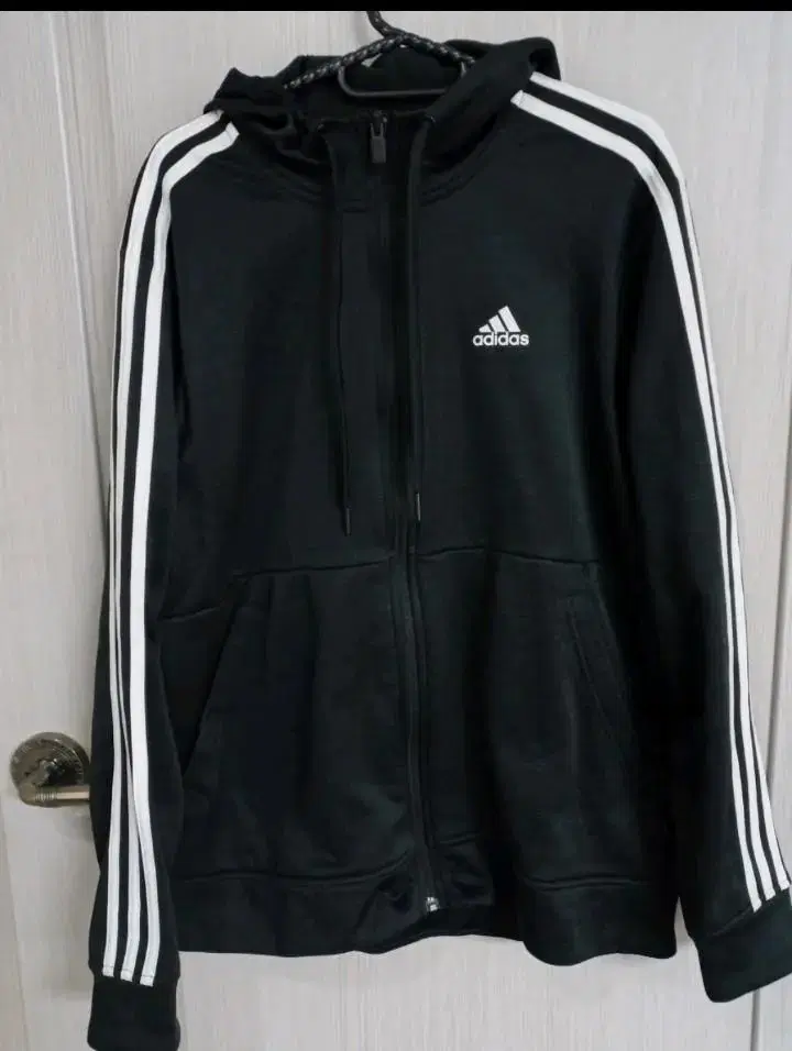 Adidas Brushed Hooded Zip-Up Hooded Zip-Up 100/L