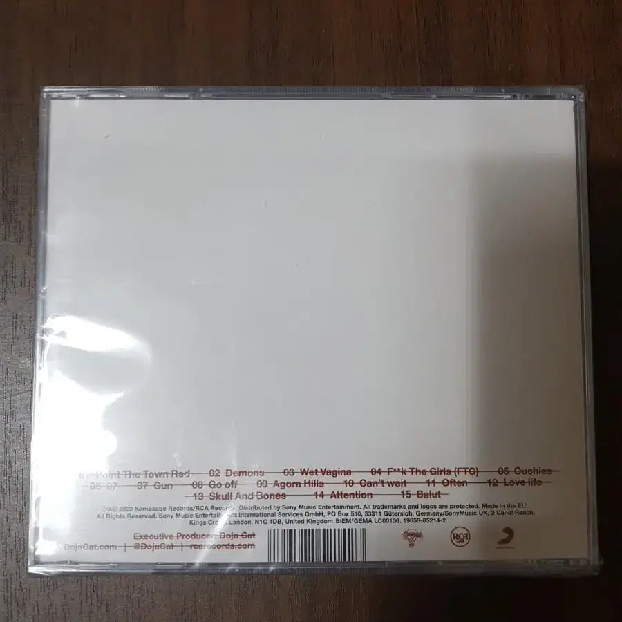 doja cat 4집 신품CD