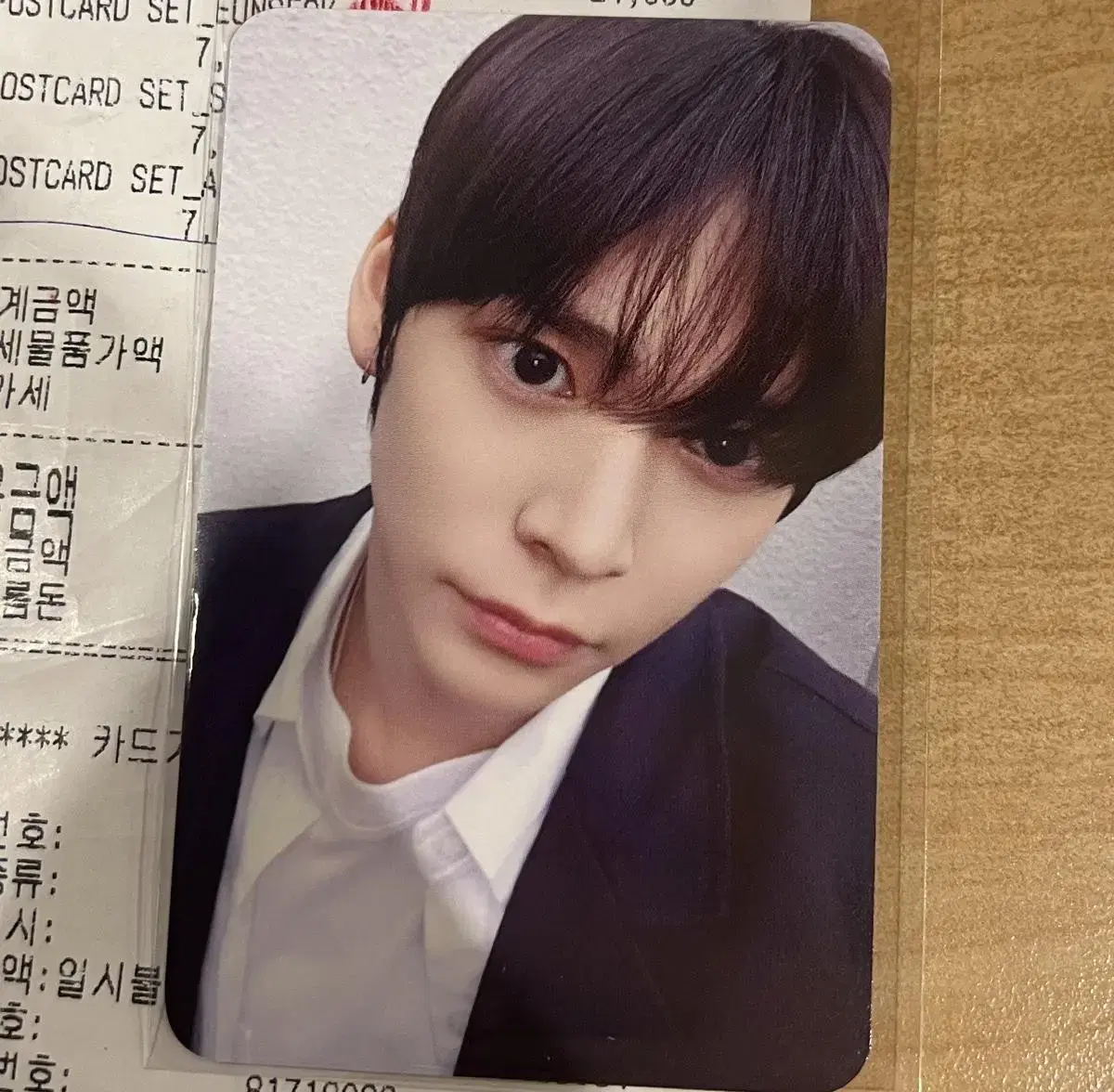 100,000 won eunseok photocard wts Rize