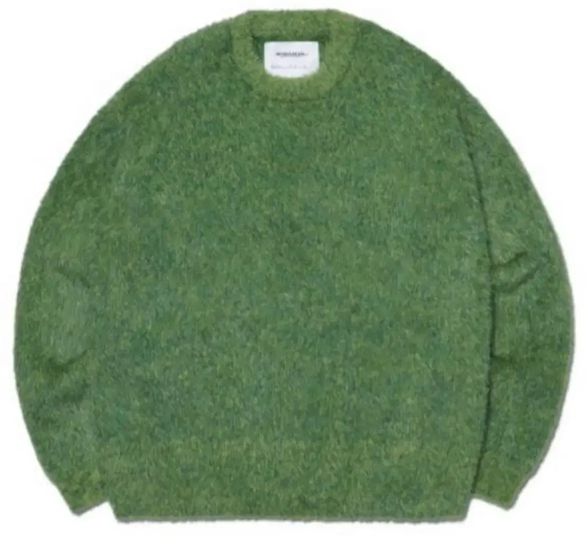 No-Manual Hairy Crop Knit