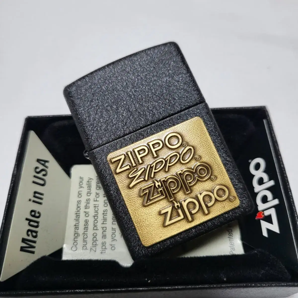 정품 362 ZIPPO ZIPPO ZIPPO BR 미개봉 새 지포라이터