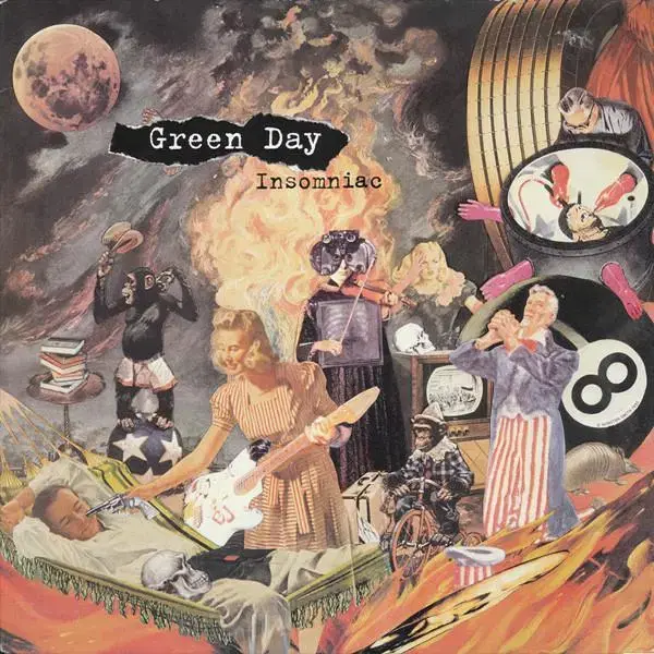 Green Day - Insomniac (CD) 한국반 민트급 중고