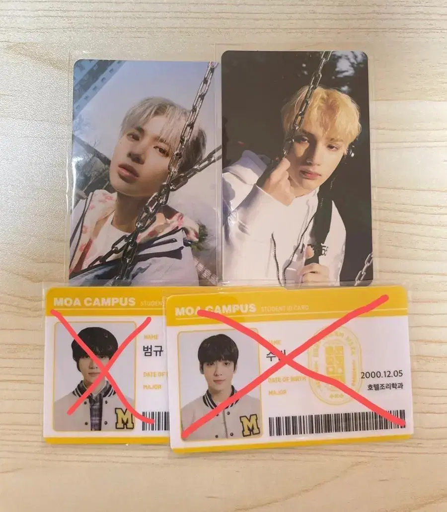 TXT Freeze weverse pre-order benefit Moocampus Student ID soobin beomgyu taehyun Hooning