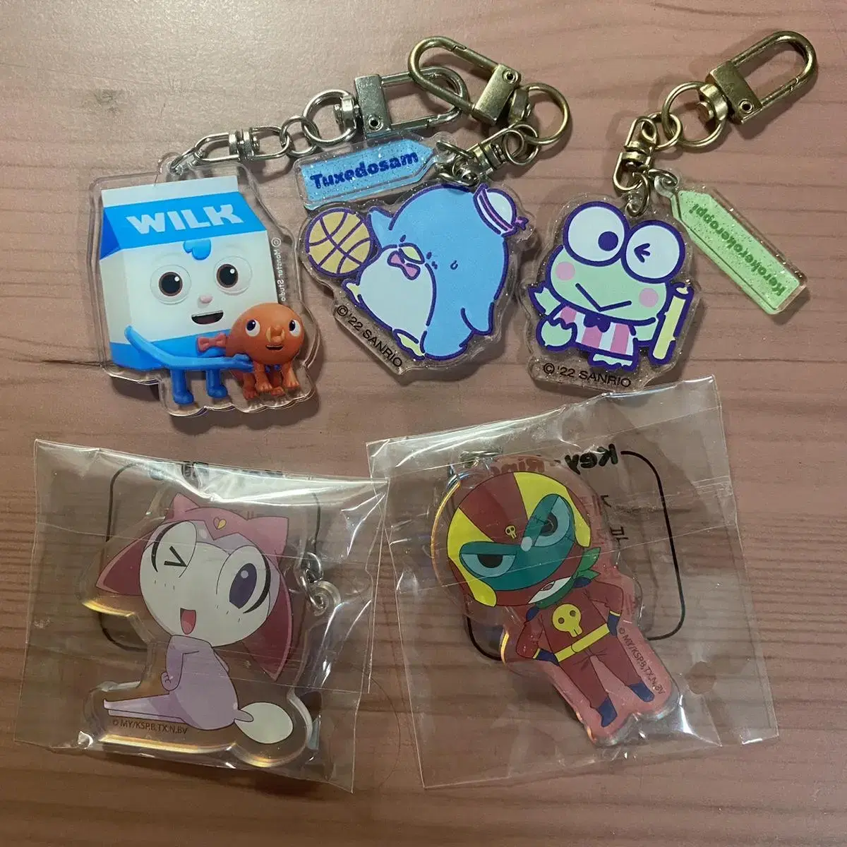 Keyring Sanrio BreadBarber Shop Keroro RandomKeyring