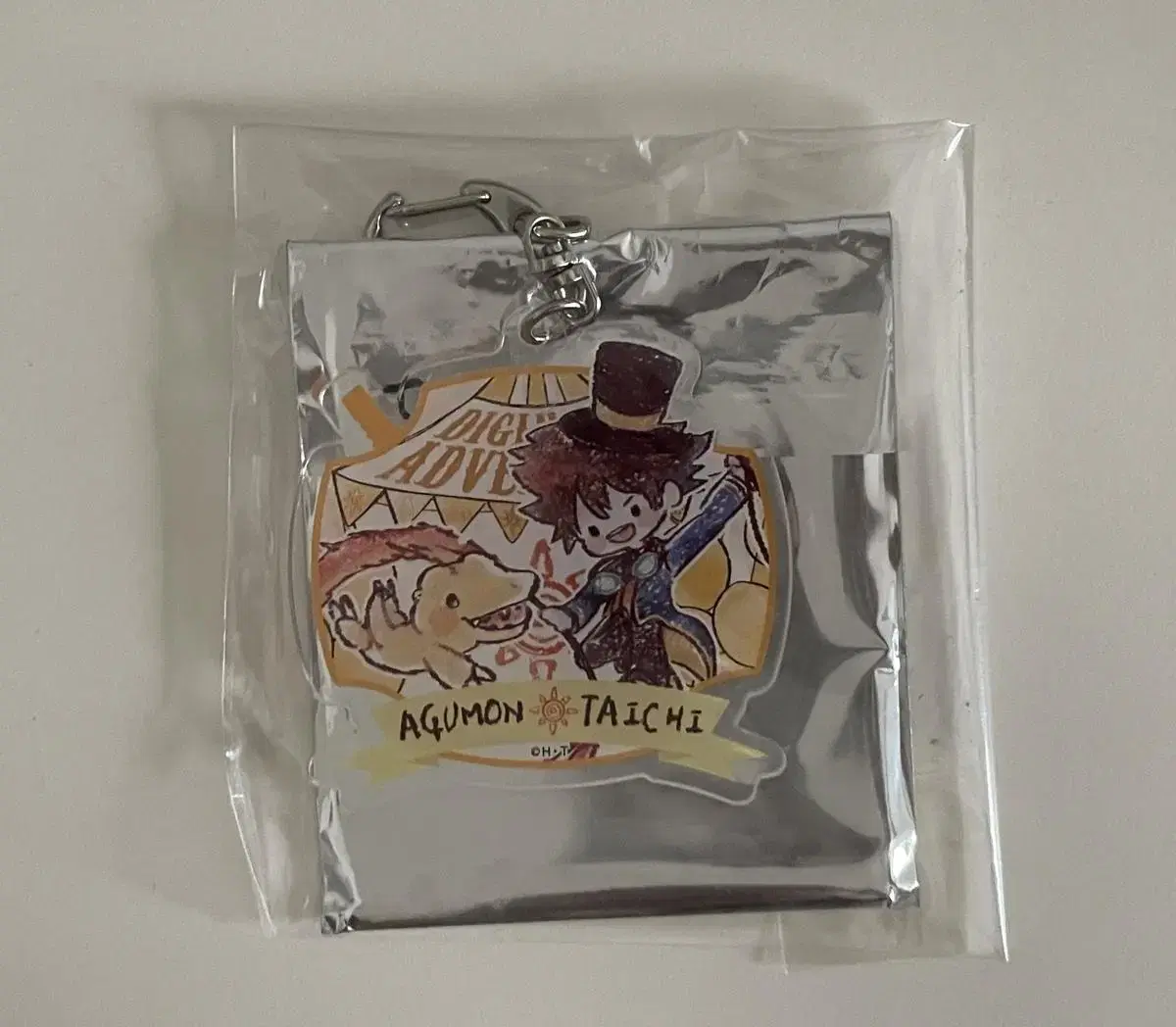 Digimon Adventure Halloween Taichi Keyring