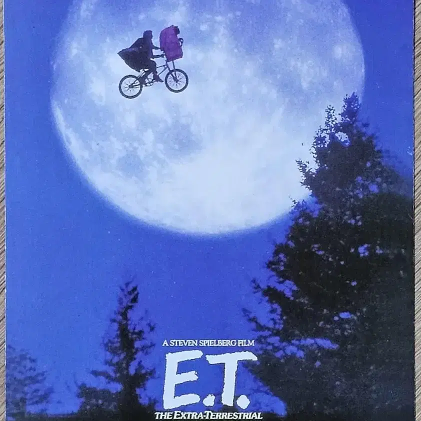 1982년 영화 E.T. 엽서 카드