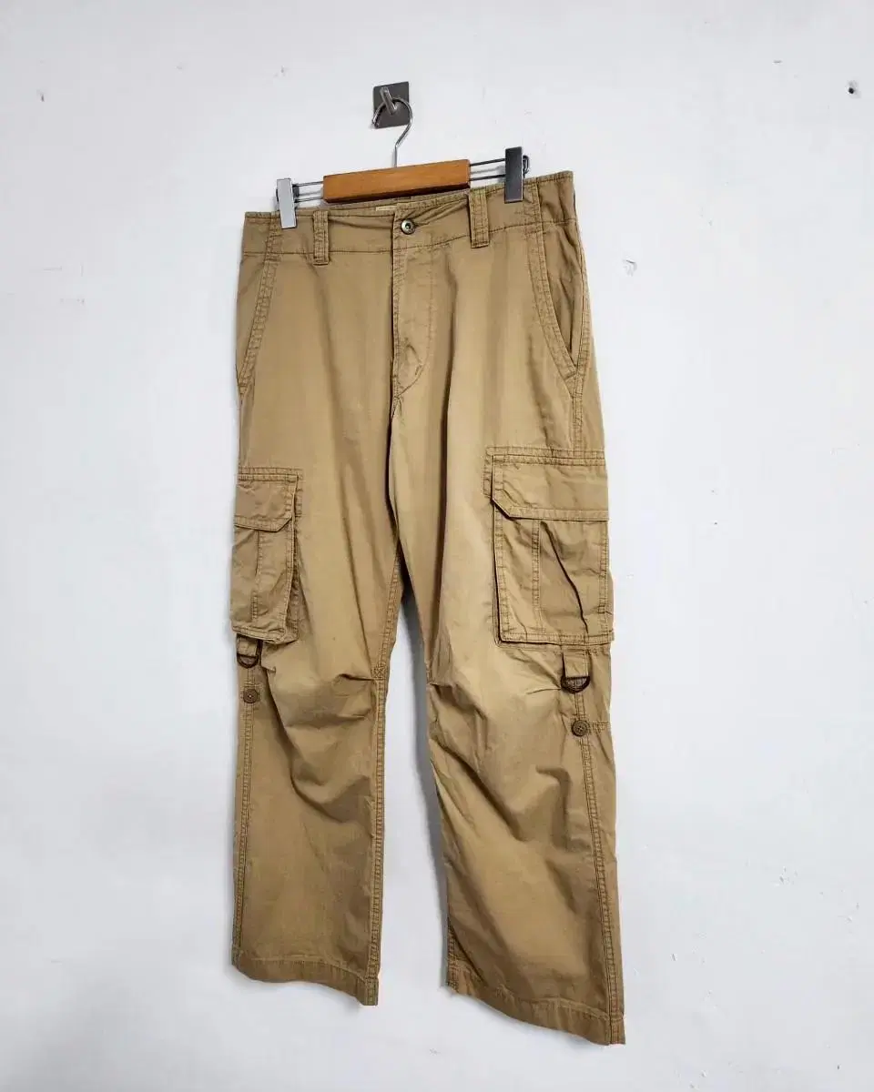 Purple and yellow cargo pants (men's 30)