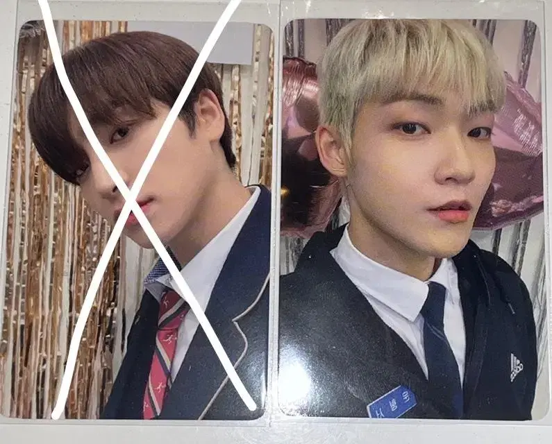 The Boyz Alma Mater photocard with muu unreleased photocard sangyeon kevin