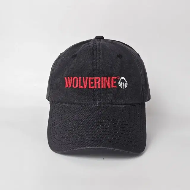 WOLVERINE 로고 빈티지 볼캡 모자