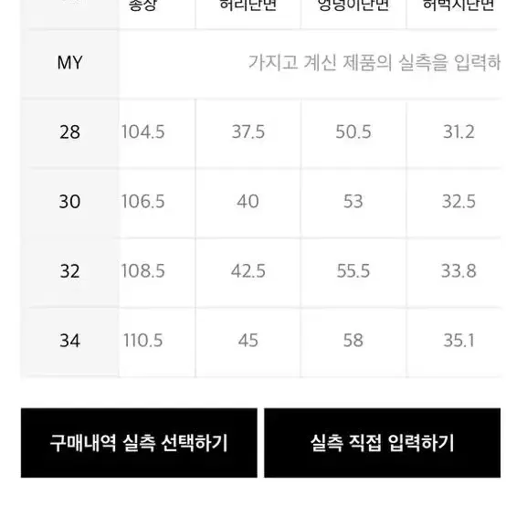 비슬로우 커브드 진 브라운 30사이즈