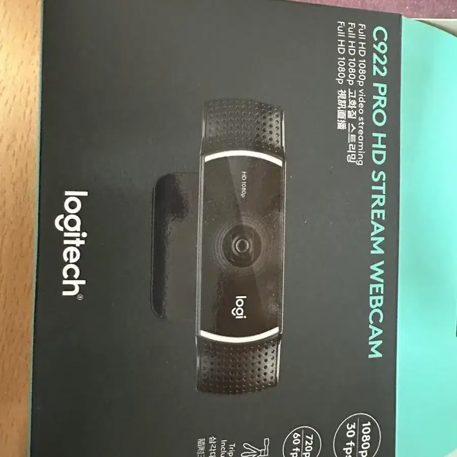 정품 c922 로지텍 프로 웹캠 webcam logitech pro HD