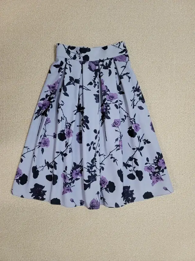 밀크코코아 미디스커트 Romantic lavender rose skirt