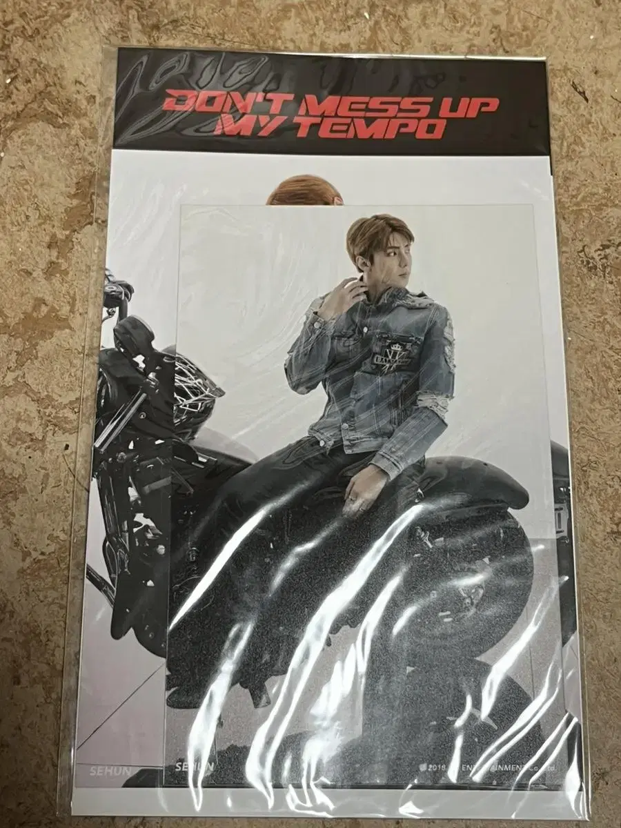 Exo sehun Tempo Postcard + Photo Set