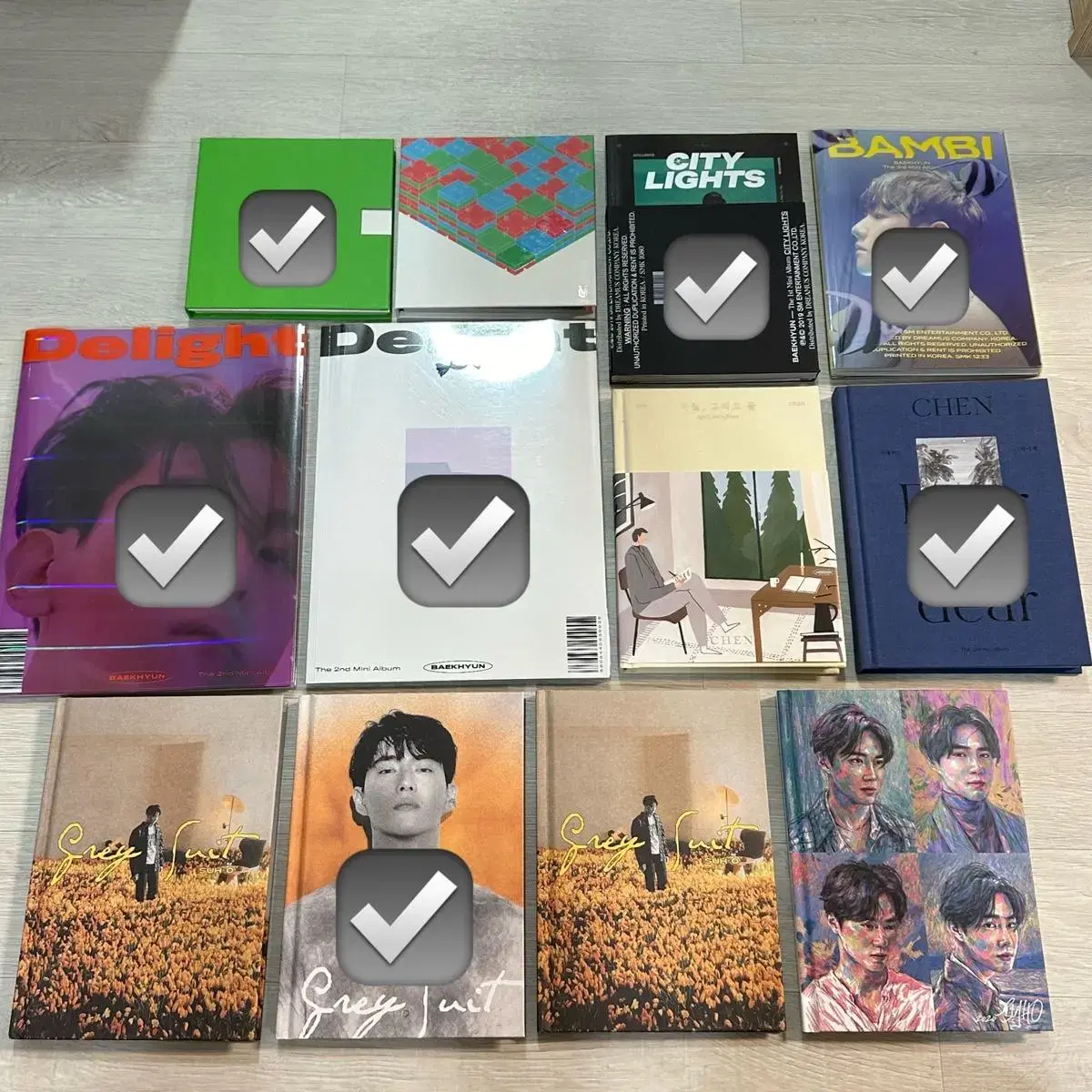 EXO Group,Solo,Unit unsealed albums sold