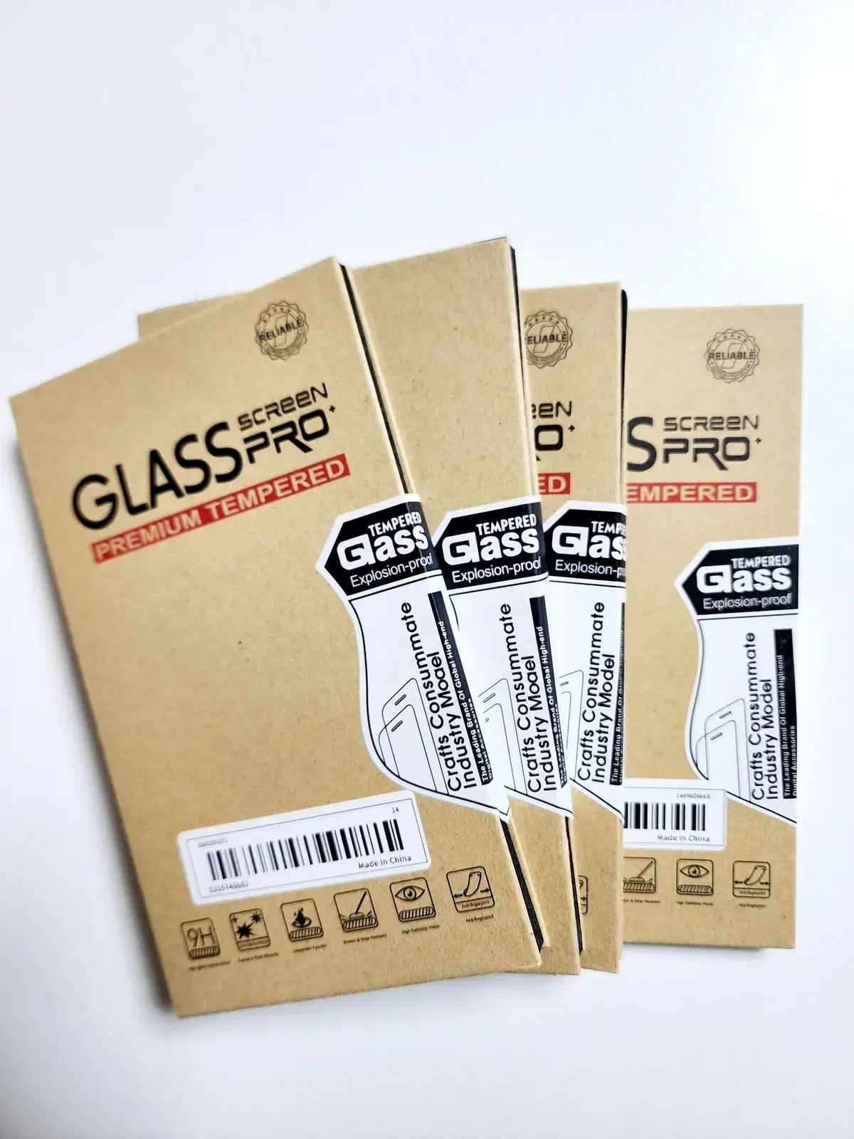 iPhone 14 Tempered Glass Protective Film (All Models) (Liquid Crystal Protective Film)