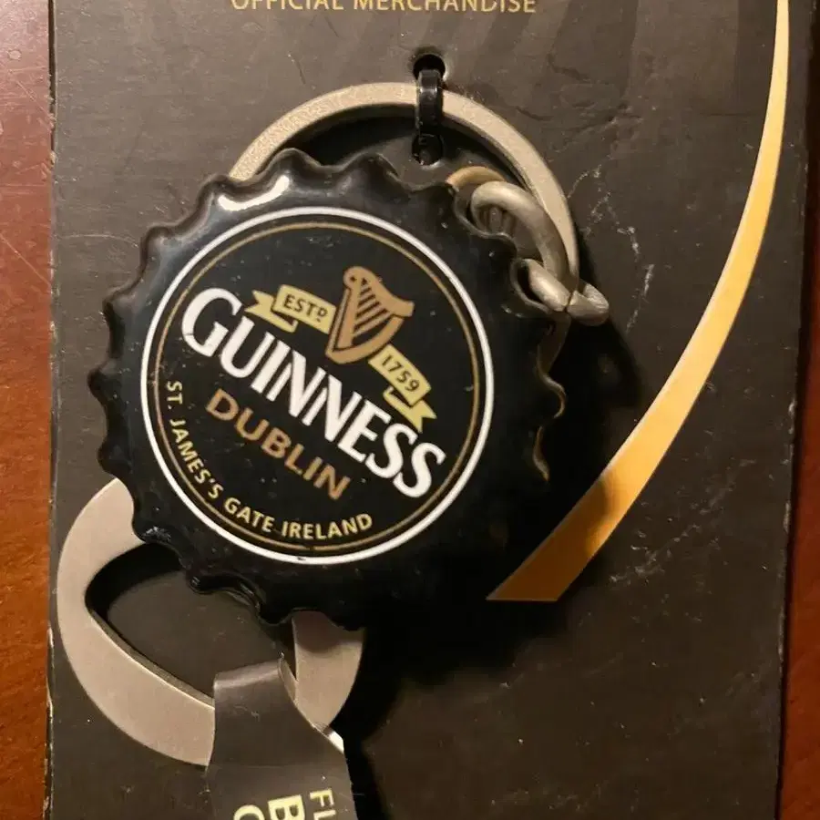 GUINNESS 기네스 오리지널 머천다이즈 병뚜껑 키링